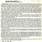 NEPROŠLI: Zvláštní vydání Rudého práva, propagandistická reakce na protesty československé veřejnosti 21. srpna 1969